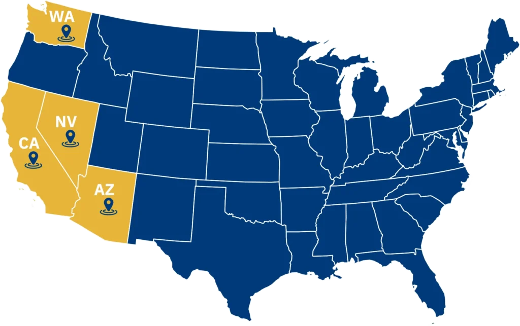 Service area - B&A movers